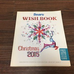 2015 Sears Christmas Wishbook Catalog Canada